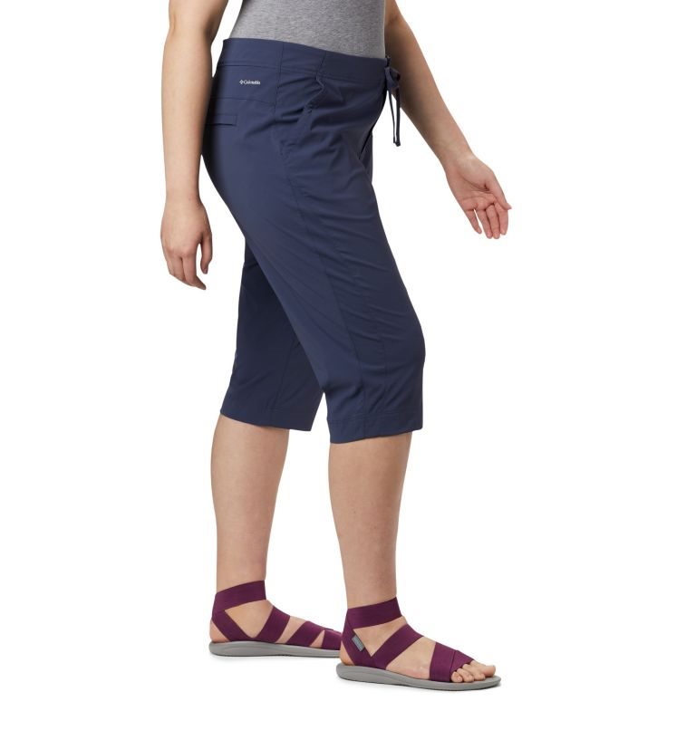 Pantaloni Sport Columbia Anytime Outdoor Capris Dama Bleumarin | Plus Size TE709M1ZS